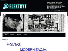 Tablet Screenshot of elektryt.com